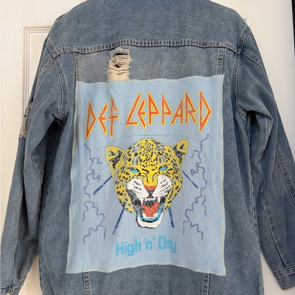 Def Leppard Denim Jacket - Picture 1 of 7